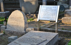 横浜外国人墓地記念会（ベンネット墓前礼拝）2